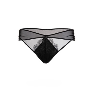 Braguitas de estilo europeo y americano con corte cruzado y transparencias, de malla, encaje sexy, estilo japonés, para mujer, de verano. - Product Image 5
