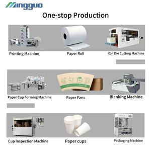 Máquina para Hacer Vasos de Papel Horizontales de Alta Velocidad, Vasos de Papel de 16 oz y 22 oz para <span class=keywords><strong>Starbucks</strong></span> - Product Image 6
