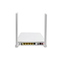 ONU F680 V6.0 AC 2000 Dual Band 2.4g & 5g optik Gpon ONT Fiber 4GE + 2pot untuk jaringan FTTH pengiriman cepat aman
