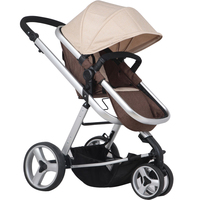 Haute paysage pliable poussette voyage bébé système de voyage infantile 3 en 1 bébé poussette poussette nouveau-né landau landau bébé landau