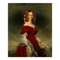 Recréations de chefs-d'œuvre réalistes de Wenthardt, portrait à l'huile peint à la main, toile durable et écologique, décoration de meubles, B&C ART