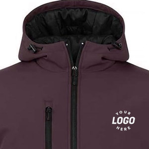 Chaqueta Softshell de Invierno para Hombre, Impermeable, Ecológica, Reversible, con Capucha, de Alta Calidad, Personalizable, Corte Regular para Exteriores - Product Image 3