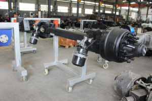 Eje de Dirección de Servicio Pesado con Carcasa de Acero Fundido Integral y Diseño de Dirección de Gran Ángulo para Remolques de Plataforma Baja de Servicio Pesado - Product Image 4