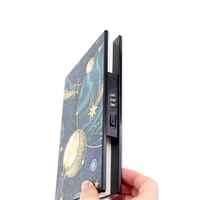Carnet à verrouillage par mot de passe Starry Sky Series, journal A5 à couverture rigide, journal pour notes personnelles et cadeaux