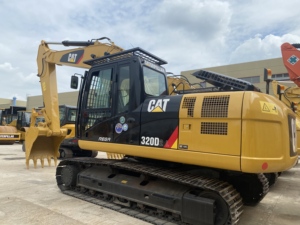 รถขุดตีนตะขาบ Caterpillar 320D2L มือสอง ราคาดี สภาพแข็งแรง น้ำหนัก 21 ตัน เหมาะสำหรับงานก่อสร้างบ้านและขุดหลุมขนาดใหญ่ - Product Image 1