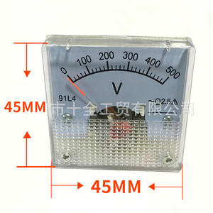 เครื่องมือแสดงผลแรงดันไฟฟ้าเฟสเดียว 91L4-500V เครื่องวัดแรงดันไฟฟ้าเครื่องยนต์เบนซิน เครื่องมือวัดกระแสไฟฟ้ากระแสสลับ 91L4-300V - Product Image 4