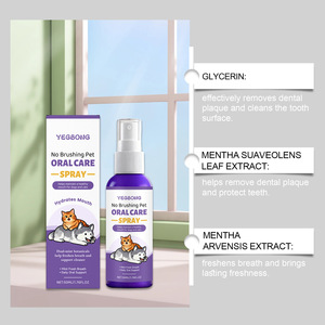 Spray Bucal para Perros YEGBONG Sin Perfume, Cuida Suavemente la Boca <span class=keywords><strong>de</strong></span> los Perros, Mantiene el <span class=keywords><strong>Aliento</strong></span> Fresco, Brinda Cuidado Bucal Diario, Hidrata Sin Necesidad <span class=keywords><strong>de</strong></span> Cepillado - Product Image 4