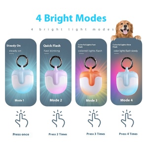 Lampe de marche LED Endurance de trois générations la plus vendue Grue rechargeable lumineuse double face à 360 degrés pour animaux de compagnie pour - Product Image 2