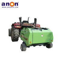 Mini-presse à balles ANON, entraînement par prise de force (PTO), moteur 18-50 CV, montée sur tracteur, machine à ensilage haute efficacité, haute capacité 80-120 balles/heure, CE