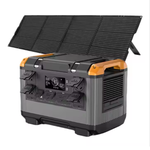 Générateur Solaire Portable 2000W-3000W avec Stockage d'Énergie au Lithium, MPPT, Onde Sinusoïdale Pure, Station d'Énergie Extérieure, Lampe Torche de Voiture - Product Image 2