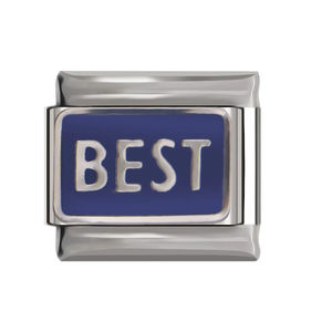 Hapiship Original Daisy Love <span class=keywords><strong>Dad</strong></span> Best Dream Mom Sexy Aunt Charm Links Fit 9mm Pulsera de acero inoxidable DIY Fabricación de joyas DJTop2 - Product Image 4