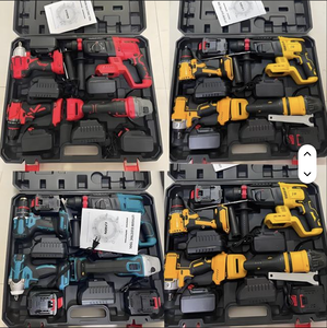 Flexibly Combined <b>Power</b> <b>Tools</b> Set Cheap Ectrician With Drilling Machine Angle Hammer Drill Wrench Wkc-4-1 Battery-Powered Operat - Product Image 6