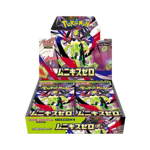 Caja de Sobres QY TCG M3 Munikis Zero, Japonesa, 30 Paquetes, 5 Cartas por Paquete, Expansión Mega Evolution, Juego Competitivo, Sellada - Product Image 1