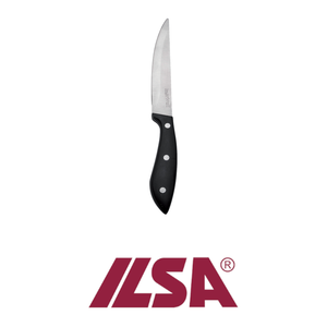 Couteau à steak Ilsa Jumbo à lame lisse, 4 pièces, manche riveté en acier inoxydable - Product Image 4