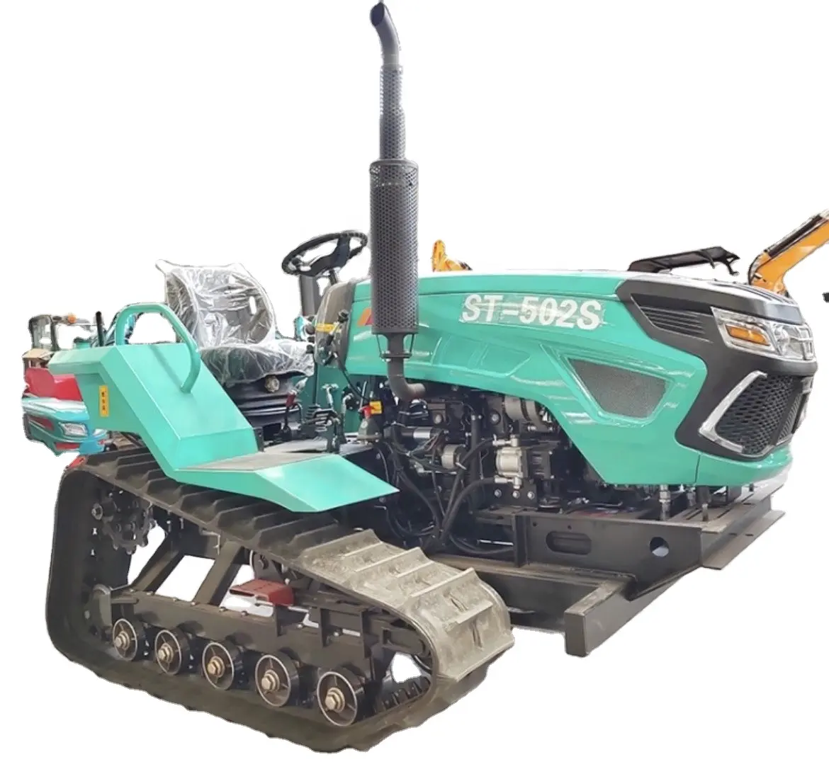 35HP tiller rotary tiller garden mini tractor agricultural equipment with five farm tools.35HP