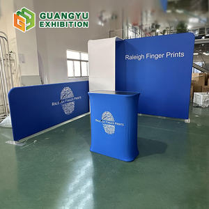 บูธแสดงสินค้าแบบป๊อปอัพขนาด10x10ติดตั้งง่ายปรับแต่งเคาน์เตอร์ส่งเสริมการขายสำหรับงานแสดงสินค้า - Product Image 3