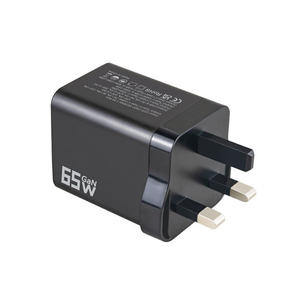 GaN 65W Retractable Cord Fast <b>Charger</b> QC3.0/QC4.0 PD 3.0 Type-C for Smart Watches Mobile Phones ABS Material OVP/OCP Protection - Product Image 3