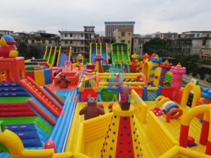Circuito de Obstáculos Inflable Extremo para Adultos y Niños, Carrera de 5K, Circuito de Obstáculos Inflable - Product Image 2