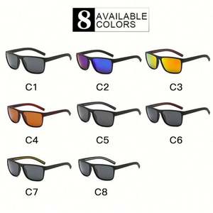 Gafas de Sol Polarizadas Retro para Hombre, Moda 2022, Protección UV400, Gafas de Sol Cuadradas Polarizadas para Pesca - Product Image 4