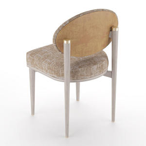 Chaises de dîner en Crète fini grain de bois en métal à usage de restaurant de luxe en vente en gros à prix d'usine - Product Image 6