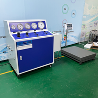 Peralatan Pengisian Ulang Alat Pemadam Kebakaran Otomatis FM200 dan CO2 Bersertifikasi CE & ATEX dengan Timbangan Elektronik