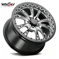 Jantes en alliage forgé 15 16 17 18 pouces finition usinée soudées Vitesse Beadlock Drag Racing pour Chevrolet Camaro SS ZL1 LS/LT