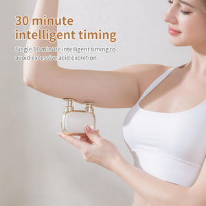 Spierontspanning Lichtgewicht Dubbelkopige Lichaamsmassager Diepe Weefselpercussie Hoge Frequentie Mini Draadloze Draagbare Massagepistool - Product Image 5