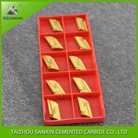 Toutes sortes d'inserts en carbure cnc TNMG/TPKN/CCMT/KNUX, pointes en carbure de tour yg6 pour machine de découpe cnc sanxin