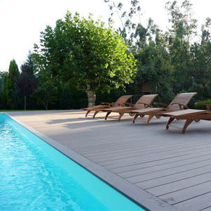 OUSHENGKAI Gỗ Nhựa <span class=keywords><strong>Composite</strong></span> Wpc Decking Bìa Xung Quanh Hồ Bơi - Product Image 2