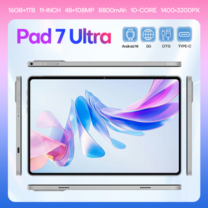 Pad7 Ultra Global Tablet Computer 11 pulgadas 16GB RAM 16GB Memoria MTK Procesador Compatible con tarjeta <span class=keywords><strong>dual</strong></span> 5G Nuevo 11 pulgadas 16GB RAM 16GB Nuevo - Product Image 6
