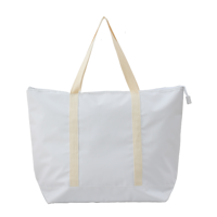 Sac fourre-tout en nylon personnalisable, durable, léger, écologique, imperméable, grande capacité, tendance pour femmes, fermeture éclair, personnalisé