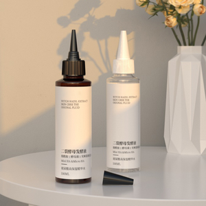 Tùy Chỉnh Rỗng Làm Sạch Chất Lỏng 100Ml Tóc Dầu Bóp Bao Bì Chai Mỹ Phẩm Nhãn Dầu Chai Cho Tóc Với Twist Top Cap - Product Image 1