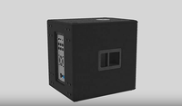 PW115SA 15 pouces Subwoofer Stéréo Audio Active PA Système de haut-parleurs Scène extérieure