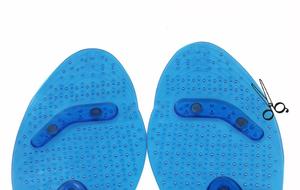 Foot pain relief acupuncture therapeutic Wight <span class=keywords><strong>lost</strong></span> magnetic massage shoe insole - Product Image 6