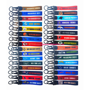 Nouvelle vente en gros personnalisée équipe de football américain sangle courte lanière de téléphone sangle clé lanière de dragonne - Product Image 1