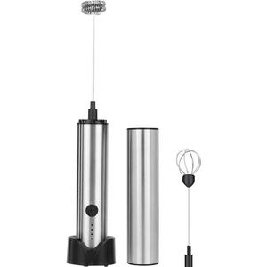 <span class=keywords><strong>Mousseur</strong></span> à lait portatif, <span class=keywords><strong>mousseur</strong></span> à lait électrique avec 2 fouets, 3 vitesses, mixeur à boissons rechargeable, <span class=keywords><strong>mousseur</strong></span> à café électrique avec support - Product Image 1
