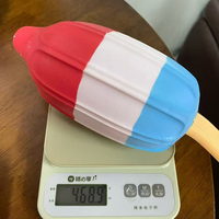 Nouveau design Jouets Squishy Géants en forme de Fusée et de Glace, Grands Sucettes Glacées à Rebond Lent, Jouets Anti-Stress à Presser, Cadeaux pour Enfants