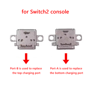 <span class=keywords><strong>Connecteur</strong></span> de <span class=keywords><strong>charge</strong></span> de remplacement pour console Nintendo <span class=keywords><strong>Switch</strong></span> 2 (NS2) – Interface Type-C pour réparation – Accessoires de jeu - Product Image 2