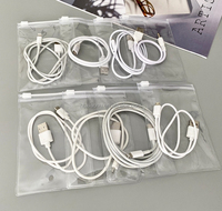 Transparent 18*15cm PVC Ziplock bijoux emballage sacs pour câble de charge bonne qualité bijoux pochette fermeture éclair pochette