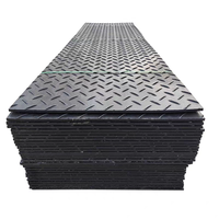 Ecológico 4x8 HDPE Excavadora Protección de tierra Estera de carretera Construcción de calle temporal Material de PE