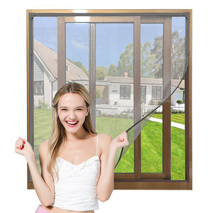 <span class=keywords><strong>Kit</strong></span> de <span class=keywords><strong>mosquitera</strong></span> deslizante plegable retráctil magnético, pantalla de ventana Flexible, pantalla de ventana magnética - Product Image 4