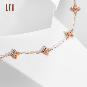 Fine Jewelry 18K Gold Real Jewelry 18k Solid Gold <b>Bracelet</b> Flower <b>Bracelet</b> Jewelry 18k Women Bangle <b>Bracelet</b> Au750 - Product Image 6