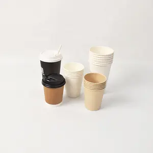 Papier Koffiekopje Wegwerp Koffie Wegwerp Beker Papier Cups Wegwerp Party