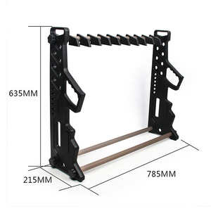 Support de rangement tactique portable en alliage métallique haute résistance, léger et stable pour le stockage et la présentation d'équipements d'extérieur - Product Image 3