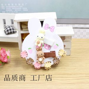 Cute Rabbit Hair <b>Clips</b> For Kids Plastic Gripper Daily Use <b>Spring</b> 2023 Random Mix Color Jinhua Origin - Product Image 2