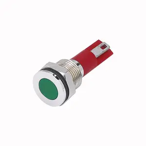 Lâmpada led 8mm, 10mm 12mm 16mm, 5v, 24v, 220v, equipamento, luzes indicadoras