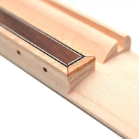 Diskon besar jembatan Maple 185MM jembatan gitar klasik untuk bagian pengganti gitar klasik