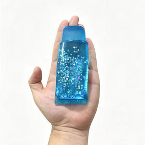 Jouet en tube compressible Sparkle Jelly avec étoiles flottantes pour le jeu sensoriel, le soulagement du stress et la présentation en magasin comme cadeau fantaisie mignon - Product Image 2