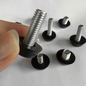 Three Line <b>Adjustable</b> Feet Stainless Steel Furniture <b>Legs</b> Non Slip Leveling Hardware For <b>Table</b> Chair Sofa Easy Installation - Product Image 1