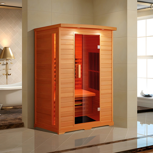 Sauna intérieur pour <span class=keywords><strong>3</strong></span> personnes Design moderne spectre complet infrarouge médical faible force électromotrice - Product Image 4